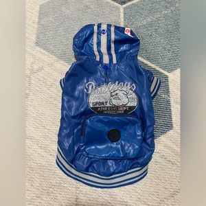 Protect Me For Pets Bulldogs Athletic Dept. Varsity Team Dog Jacket